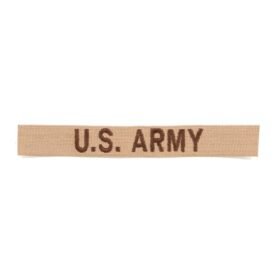 MILITARY RANGE nášivka "U.S. ARMY" DESERT