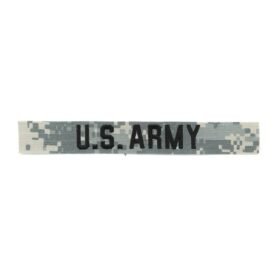MILITARY RANGE nášivka "U.S. ARMY" VELCRO ACU DIGITAL