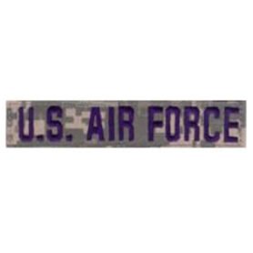 MILITARY RANGE nášivka "U.S. AIRFORCE" modrá nit VELCRO ACU DIGITAL
