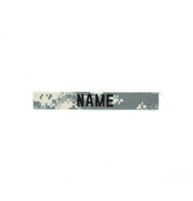 MILITARY RANGE nášivka jmenovka "NAME" ACU DIGITAL