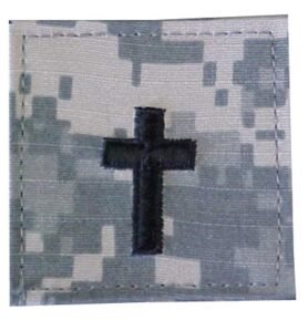 MILITARY RANGE nášivka VOJENSKÝ KNĚZ velcro ACU DIGITAL