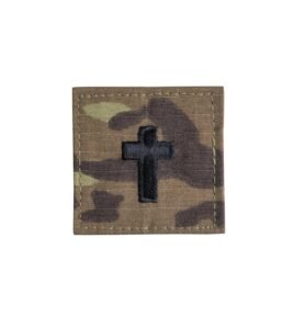MILITARY RANGE nášivka VOJENSKÝ KNĚZ velcro OCP