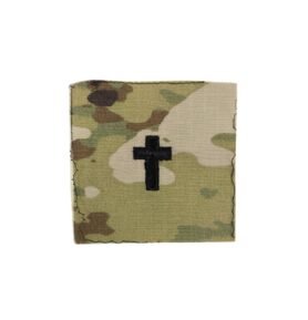 MILITARY RANGE nášivka VOJENSKÝ KNĚZ pro našití OCP