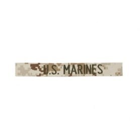 MILITARY RANGE nášivka "U.S. MARINES" MARPAT DESERT