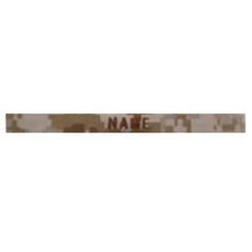 MILITARY RANGE nášivka jmenovka "NAME" na GORE-TEX bundu MARPAT D