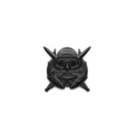 Odznak US COMBAT DIVER SUPERVISOR - ČERNÝ