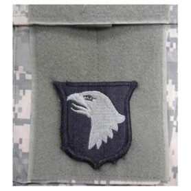 MILITARY RANGE nášivka 101st AIRBORNE DIVISION VELCRO - FOLIAGE