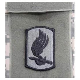 MILITARY RANGE nášivka 173rd AIRBORNE BDE VELCRO - FOLIAGE