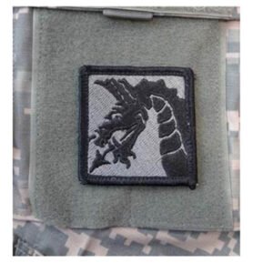 MILITARY RANGE nášivka 18th AIRBORNE CORPS - VELCRO - FOLIAGE