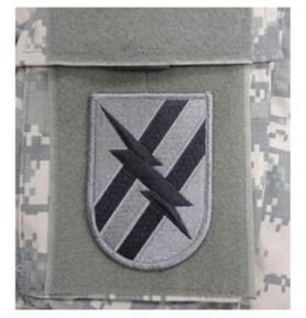 MILITARY RANGE nášivka 48th INFANTRY VELCRO - FOLIAGE