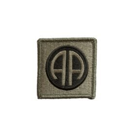 MILITARY RANGE nášivka 82nd AIRBORNE DIVISION VELCRO - FOLIAGE