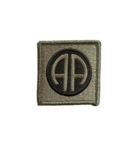 MILITARY RANGE nášivka 82nd AIRBORNE DIVISION VELCRO - FOLIAGE