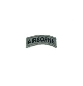 MILITARY RANGE nášivka oblouček AIRBORNE Tab VELCRO - FOLIAGE