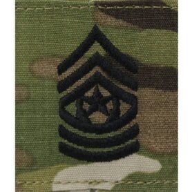 Nášivka hodnosti Command Sergeant Major E-9 velcro OCP®