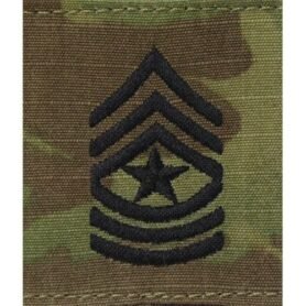 Nášivka hodnosti Sergeant Major E-9 velcro OCP®