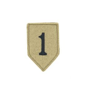 MILITARY RANGE nášivka 1st INFANTRY DIVISION VELCRO - OCP