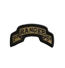 MILITARY RANGE nášivka oblouček 1st RANGER BN VELCRO OCP