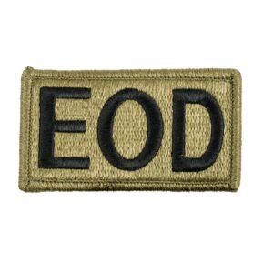 MILITARY RANGE nášivka EOD velcro OCP