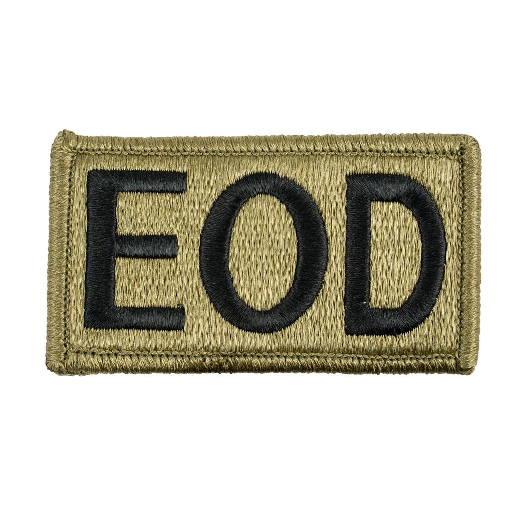 MILITARY RANGE nášivka EOD velcro OCP