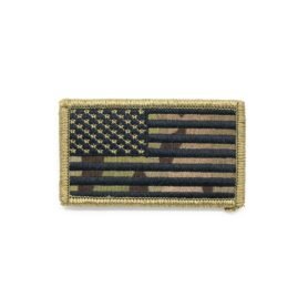 MILITARY RANGE nášivka vlajka USA velcro OCP