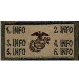 MILITARY RANGE nášivka USMC velcro