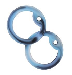 MILITARY RANGE tišítka na US známky SKY BLUE CAMO pár