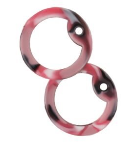 MILITARY RANGE tišítka na US známky PINK CAMO pár