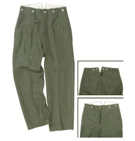 Kalhoty WH polní M40 ŠEDÉ repro vel. 50