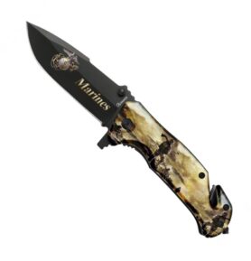 Nůž zavírací ALBAINOX FOS MARINES 3D hladké ostří