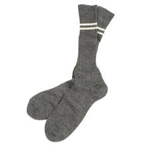 Ponožky WH vysoké ŠEDÉ repro vel. 43-44