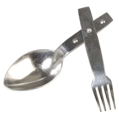 MIL-TEC příbor WH hliníkový dvojdílný repro