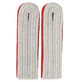 MIL-TEC nárameník WH důstoj. poručík ČERVENÉ repro