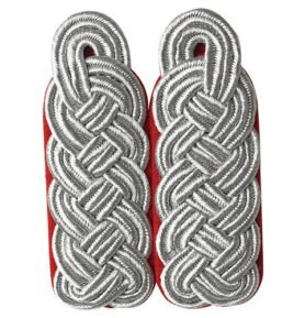 MIL-TEC nárameník LW důstoj. major ČERVENÉ repro