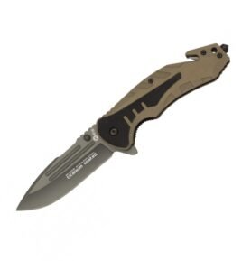 K25 nůž zavírací 18318 s hladkým ostřím DESERT