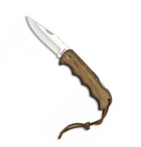 Albainox nůž zavírací 18358 DŘEVĚNÁ rukojeť
