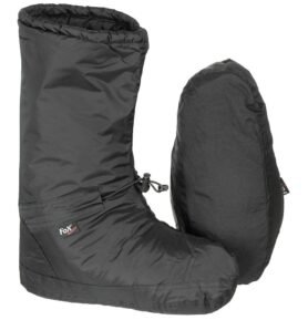 MFH návleky na nohy zimní BIVOUAC POLAR zateplené ČERNÉ