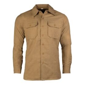 Košile US M37 WWII vlněná KHAKI vel. XXL