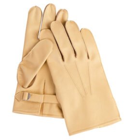 Rukavice US PARA kožené ŽLUTÉ repro vel. M