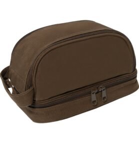 ROTHCO taška DELUXE TRAVEL KIT na toaletní potřeby EARTH BROWN
