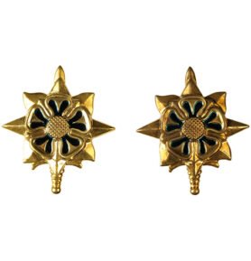 MIL-TEC odznak US důstoj. INTELLIG.ZLATÝ