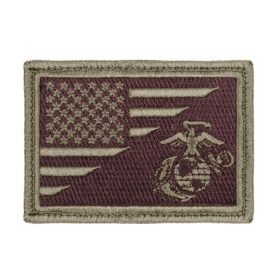 ROTHCO nášivka vlajka USA/USMC velcro