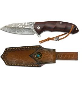 Albainox nůž zavírací BEAR damašková ocel