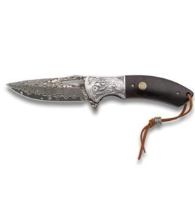 Albainox nůž zavírací ORNATED hladké ostří damašková ocel