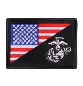ROTHCO nášivka vlajka USA/USMC velcro BAREVNÁ