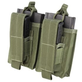 CONDOR OUTDOOR sumka KANGAROO na 2 zásobníky M14 ZELENÁ