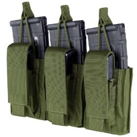 CONDOR OUTDOOR sumka KANGAROO GEN II na zásobníky 3xAR/AK+3xM9 ZELENÁ