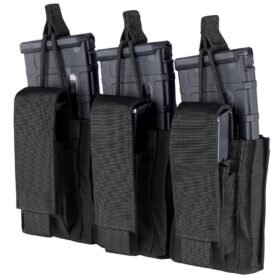 CONDOR OUTDOOR sumka KANGAROO GEN II na zásobníky 3xAR/AK+3xM9 ČERNÁ