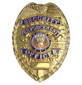 ROTHCO odznak DELUXE SECURITY ENFORCEMENT OFFICER ZLATÝ