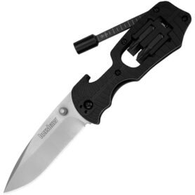 KERSHAW nůž zavírací SELECT FIRE hladké ostří ČERNÝ