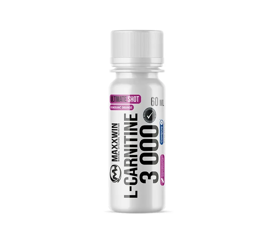 MAXXWIN L-CARNITINE 3 000 SHOT pomeranč 60 ml